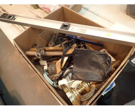 Mixed lot of tools to include Stanley plane