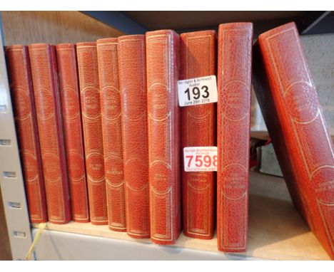 Shelf of Neville Shute books