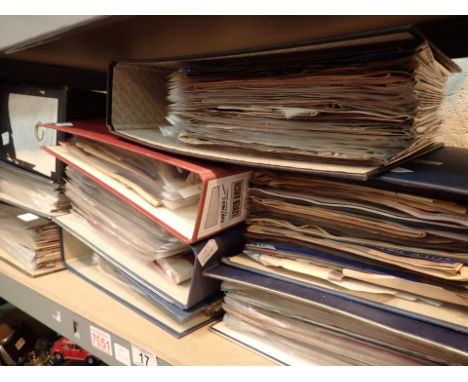 Shelf of assorted pattern sewing / dressmaking etc 