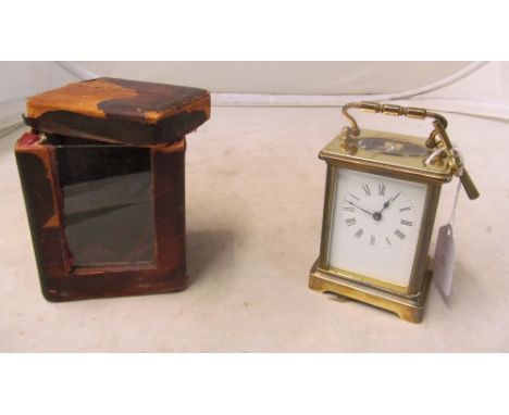 A carriage clock (i.c) with key