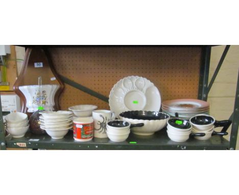 Some Quimper Ware and other china (slightly a/f)