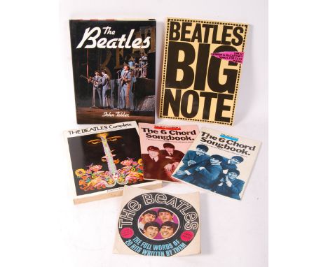 The Beatles - a collection of assorted publications and books, to include; a vintage 1960's The Beatles Song Book, ' Beatles 