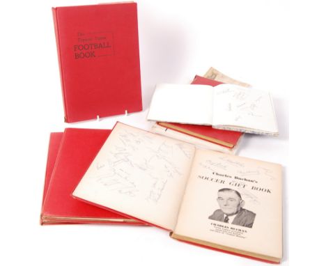 A good large collection of assorted 1960's football related autographs - comprising of a single autograph album and several v