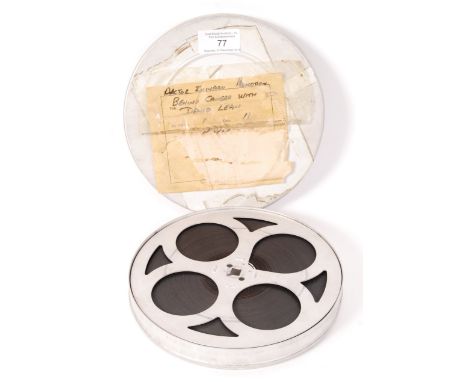An original single reel film ' Doctor Zhivago - Behind The Camera With David Lean '. Within its original aluminium case - wit
