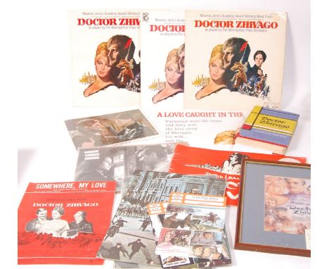 A good collection of original vintage ' Doctor Zhivago ' film related memorabilia. Comprising: an original copy of Doctor Zhi