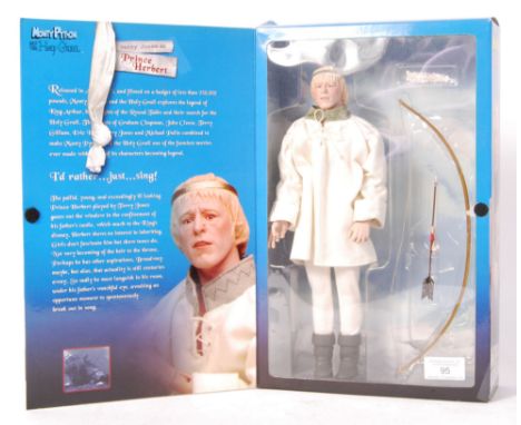 A Sideshow Collectibles made ' Monty Python And The Holy Grail ' 12" scale action figure of ' Terry Jones As Prince Herbert '