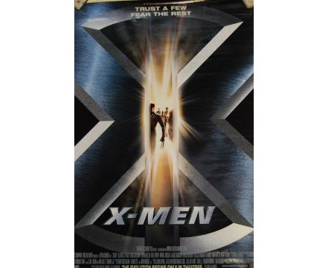 A selection of UK cinema quad posters to include Batman &amp; Robin (1997), X-Men (2000), There is no Plan B, the Dark Knight