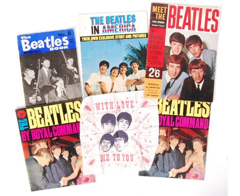 A collection of assorted ' The Beatles ' vintage magazines and memorabilia. To include; an original ' With Love From Me To Yo