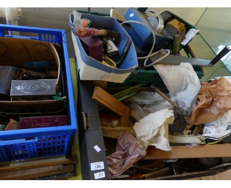 Three boxes of various tools and equipment for jewellery making.