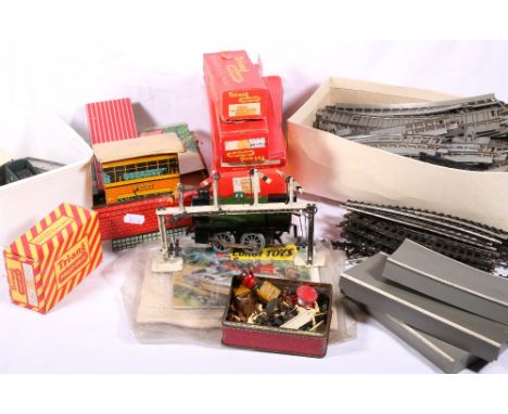 Tri-ang OO gauge model railways including 4-6-2 Princess Victoria locomotive 46205 black R50 boxed, 0-6-0 locomotive BR47606 