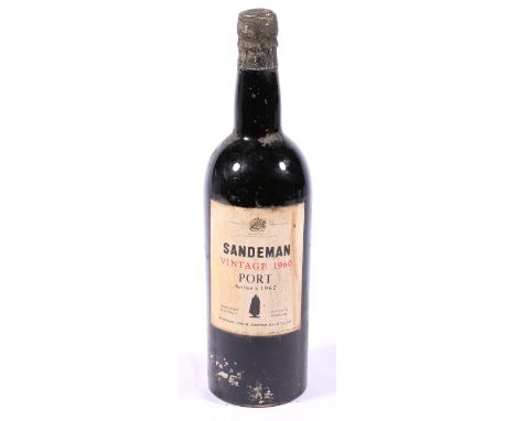 SANDEMAN vintage 1960 port bottled in 1962