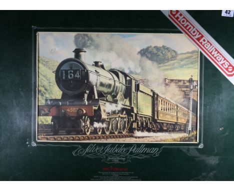 Hornby model railways OO gauge silver jubilee Pullman train set R687 comprising 4-6-0 Lord Rathmore locomotive, four Pullman 