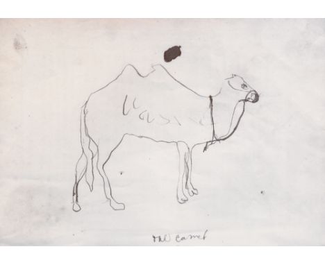  21st Century Irish School  THE CAMEL print titled lower centre 15.50 by 22in. (39.4 by 55.9cm) 