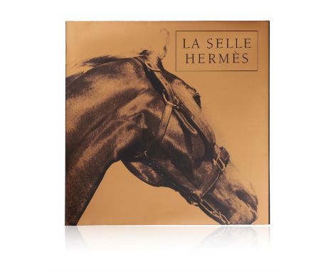 HERMES BOOK WITH BOX'Le selle hermes' Arnauld JoubinEdition du collectionneur 199329.5 X 29.5cm* This lot is sold without a r