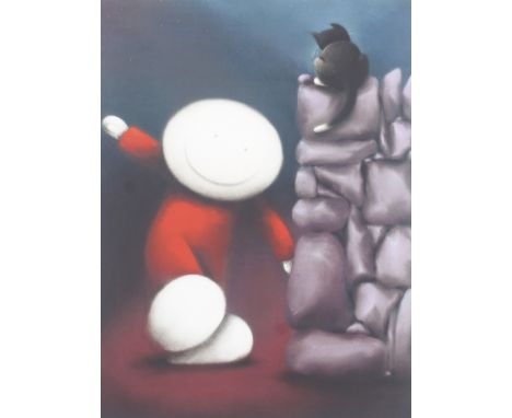 Doug Hyde (Bristol, born 1972) 'That Friday Feeling!', signed, limited edition print. Numbered 180/295, framed and glazed. 44
