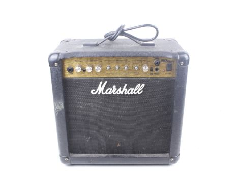 Marshall MG Series 15DFX guitar practice amp. L38cm x D20cm x H37cm