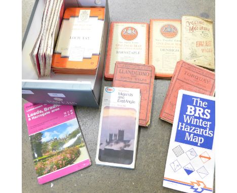 A collection of Ordnance Survey and other maps