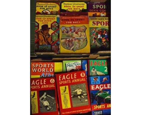 Collection of Raymond Glendenning's Book of Sports from 1950 (no. 1) to 1961, Every Boys Book of Sport 1950, 1951, 1952, 1954