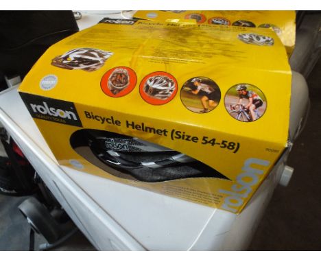 *A CHILD HELMET, LIGHT & COMPUTER**