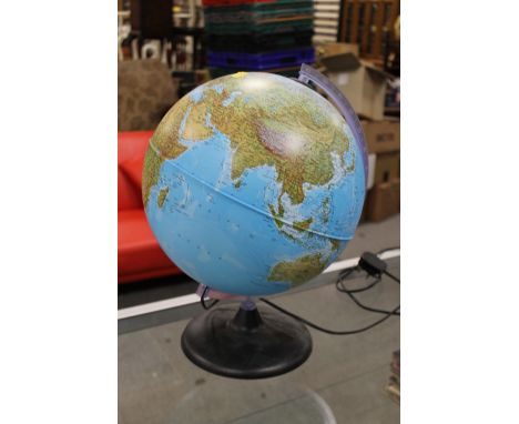 A LIGHT UP GLOBE