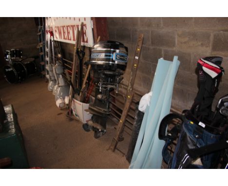 Two large sash clamps 