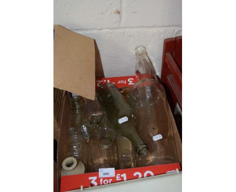 Quantity of various vintage bottles