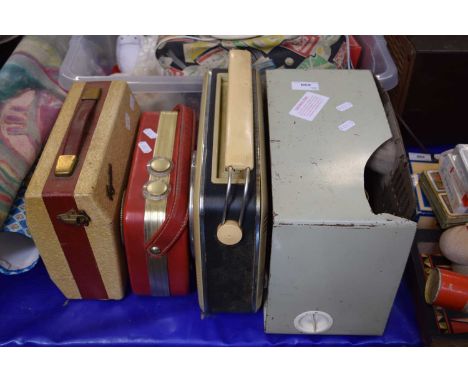 Collection of four various vintage radios