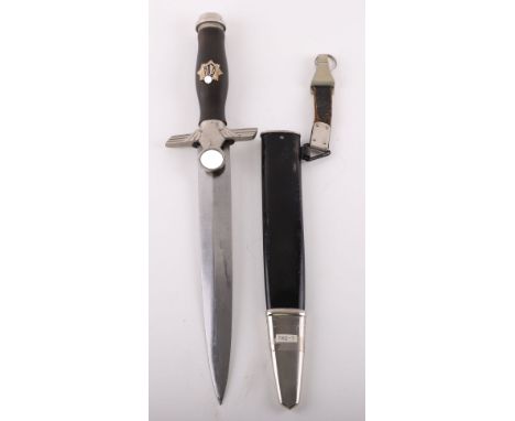 Third Reich Reichsluftschutzbund (R.L.B) 1st Pattern Enlisted Mans Dress Dagger, complete with the original grip which retain