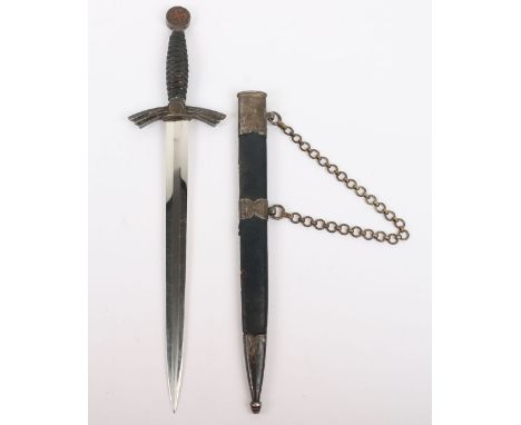 WW2 German 1st Pattern Luftwaffe Officers Dress Dagger, untouched example of a nickel 1st pattern Luftwaffe officers dress da