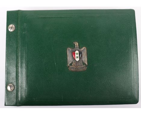 Photograph Album Presented to Field Marshal The Viscount Montgomery of Alamein K.G G.C.B D.S.O D.L from the Military Museum A