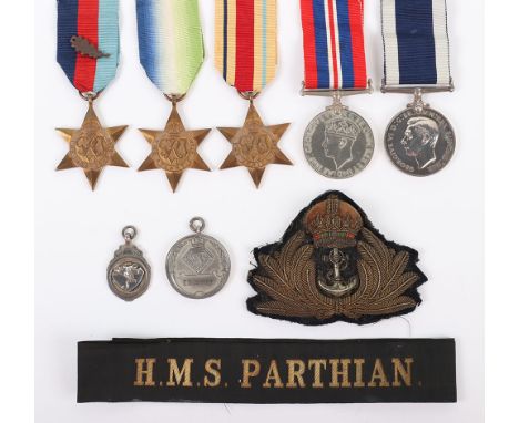 Second World War ‘Friendly Fire’, Killed in Action Medal Group of Five to a Submariner Who Was Mentioned in Despatches for hi