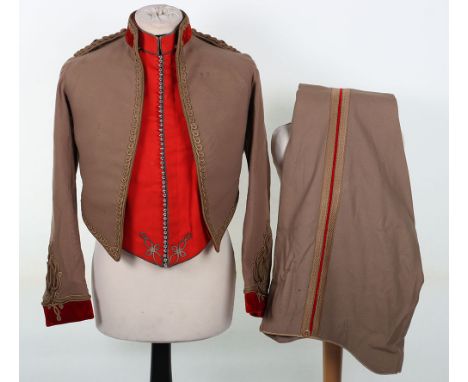 Indian Army 12th Frontier Force Regiment 1st Battalion Prince of Wales Sikhs Officers Uniform, consisting of short pattern tu