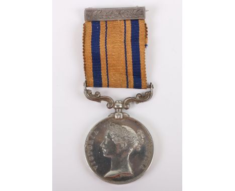 An Interesting Zulu War Medal to the Royal Navy, Awarded to a Sailor Who Was Court Martialled and Jailed During his Time on H