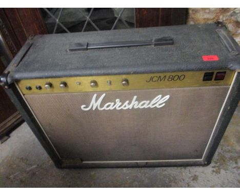 A Marshall JCM 800 amplifier (untested) Location: G 