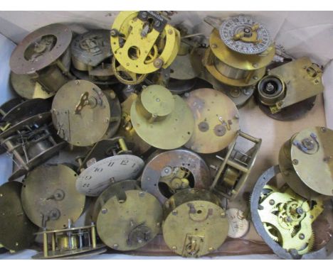 A selection of clock movements A/FLocation: 6:3 