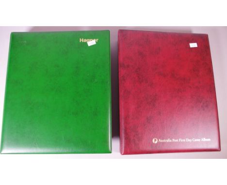 Two albums of Australian & territory first day covers