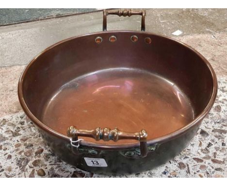 VINTAGE COPPER JAM PAN