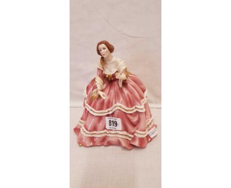 CERAMIC LADIES MUSICAL SCULPTURE BY PAULINE PARSONS NO. PF2215