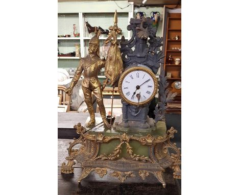 ORNATE MANTEL CLOCK