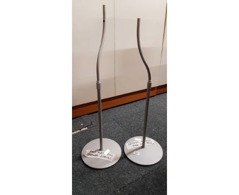PAIR OF KEF EGG SPEAKER STANDS