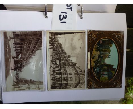 Postcards : Hull & District - superbly mounted album full of cards - another great collection of the area, early 1900's, incl