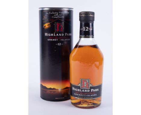 Highland Park 'Orkney Islands' scotch whisky, boxed.