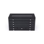 MONTBLANC, MEISTERSTUCK, A LIMITED EDITION 64 PEN COLLECTORS BOX