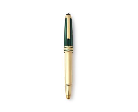 MONTBLANC, HOMMAGE À WOLFGANG AMADEUS MOZART, NIKOLAI A LIMITED EDITION FOUNTAIN PEN, NO. 0493/2006, 2006 Cap and Barrel: Sil