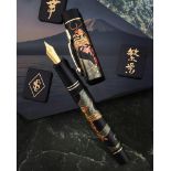 CONWAY STEWART, MANDARIN DUCK, A LIMITED EDITION MAKI-E FOUNTAIN PEN