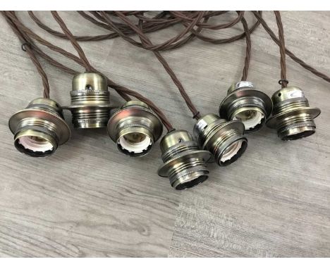 LOT OF THREE SPIDER CEILING LIGHTS,complete with light fittings and bulbs