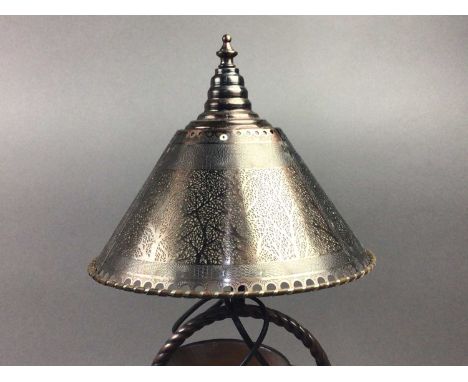 PAIR OF LAMP WATER FEATURES BY FANTASIA OF LONDON,63cm highNo obvious damages or losses to the lamps. They have a starting bi