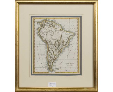 WEST INDIES, BELL (ANDREW),circa 1770s, hand-coloured, mounted, framed and under glass, 38cm x 49cm overall, along with A New