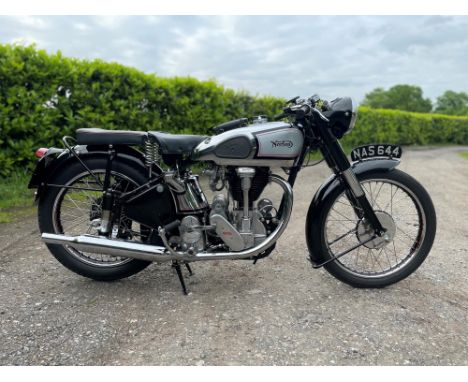 Restored 'plunger'-framed Norton International Model 30. The Model 30 International is regarded as one of Norton's most impor