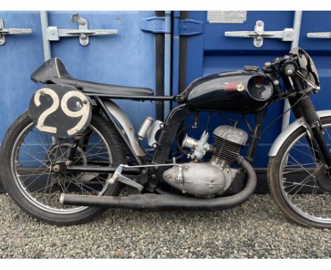 Ex-Tom Ford BSA Bantam Racer. BSA hit onto a winner with the range of Bantam small capacity bikes introduced in 1948 with the